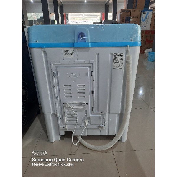 Mesin cuci 2 tabung 7kg Polytron PWM 7073