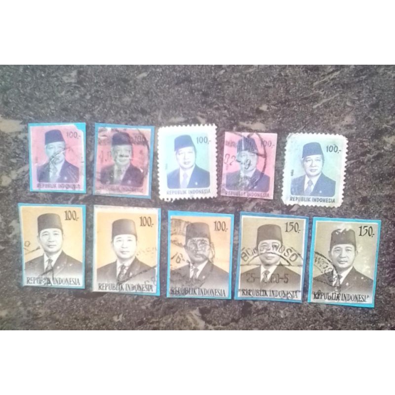 

Prangko Kuno Seri Gambar Presiden Suharto