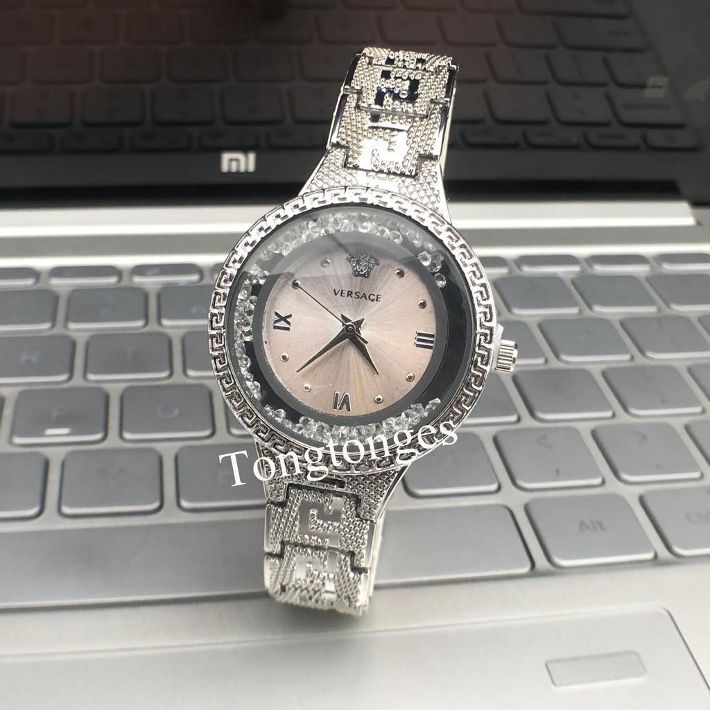 Jam tangan wanita rantai magnet permata murah impor murah PREMIUM Fashion FREE BATERAI