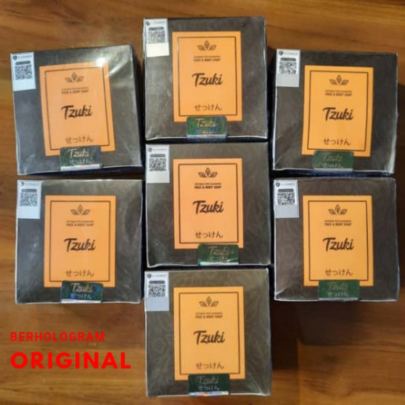 Sabun Tzuki Original (Barcode) / Tzuki Soap Pemutih