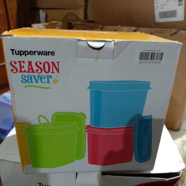 

Season saver tupperware 4 pcs