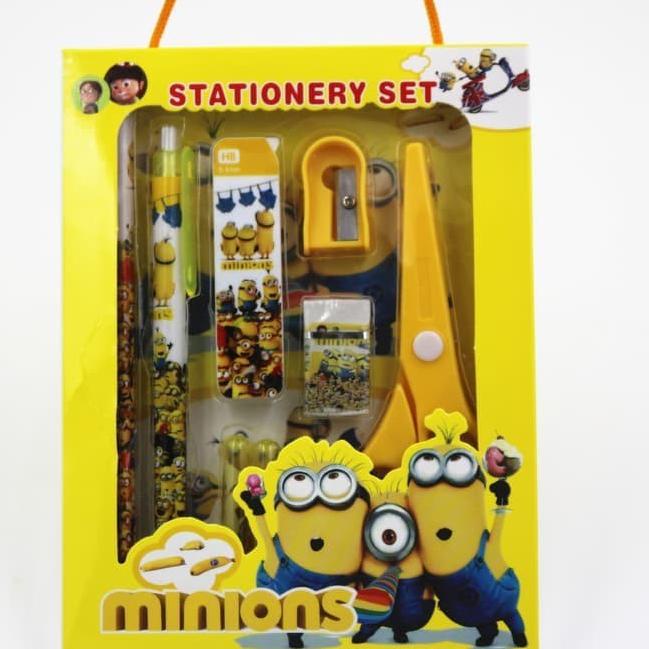 

DV925 Stationary set goody bag ultah kado natal cars minion mickey mouse10 Keren