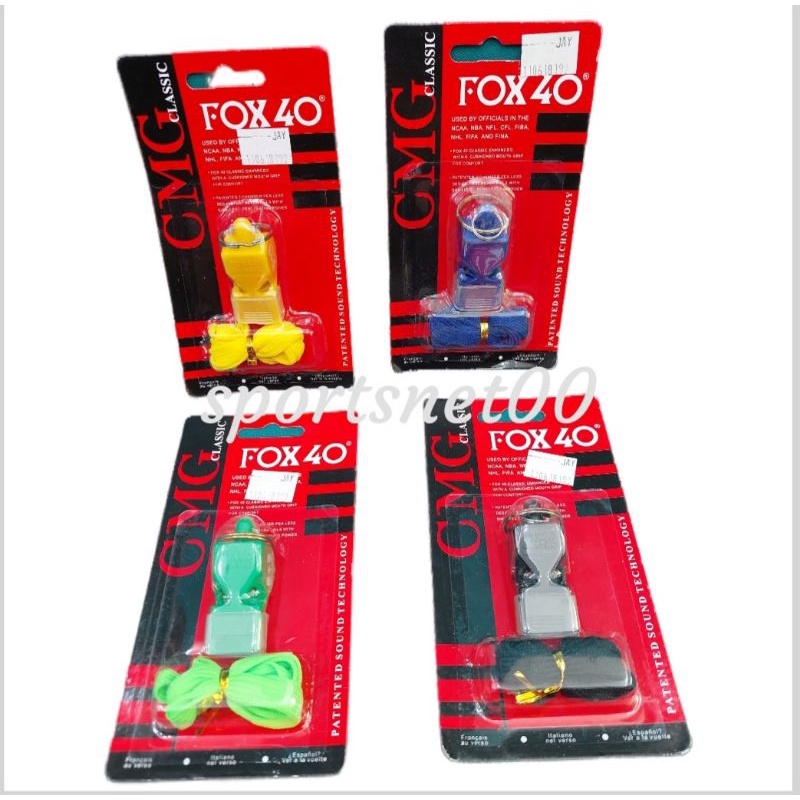 Peluit / Pluit Wasit Fox 40 +tali