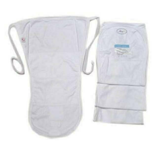 MIYO 1 Pcs Popok Tali Bayi/Baby Warna Merah / Putih Newborn (0-3M)