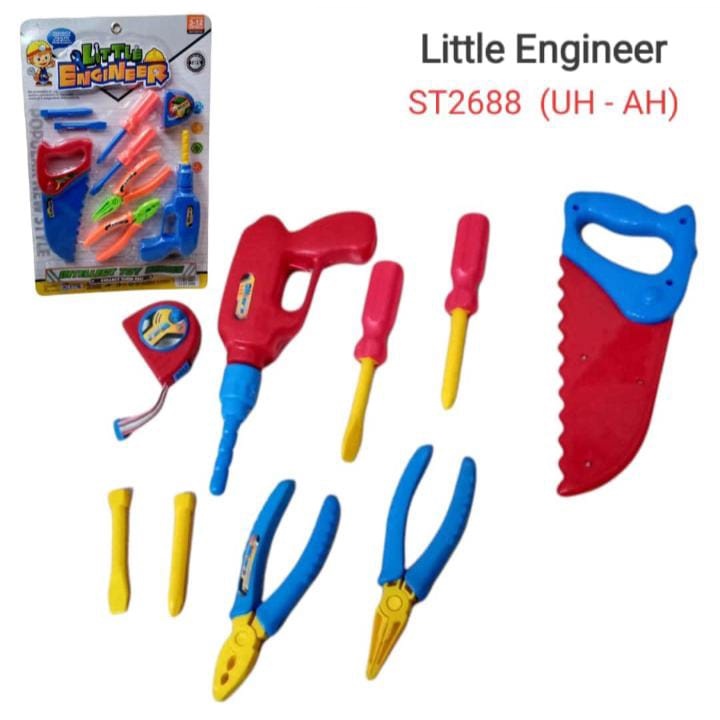 ST 2688 - Mainan Construksi Tools set Alat tukang ST2688