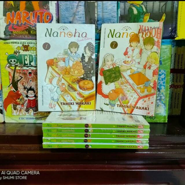 Komik Nanoha Sweet Bakery Vol 1-7 SET TAMAT SEGEL