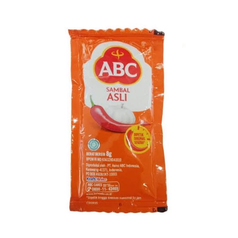 

SAOS SAMBAL ABC SACHET