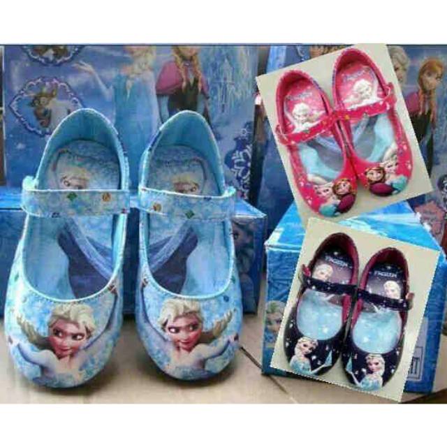 Sepatu Anak Frozen / Sepatu Pesta Anak Frozen / Flat Shoes Anak Frozen