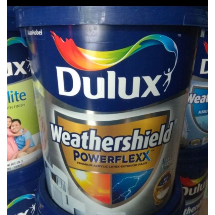Dulux Weathershield Powerflex 20Liter "Brilliant White"