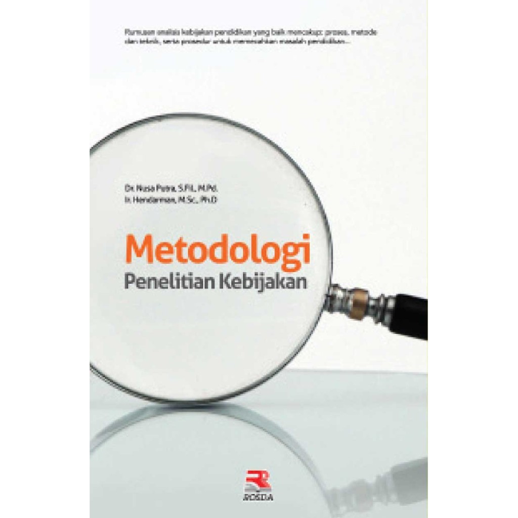 

Buku Metodologi Penelitian Kebijakan Nusa Putra