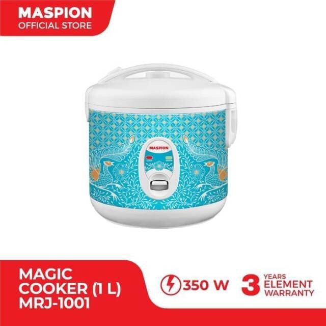 Magic Cooker Rice Cooker Penanak Nasi Maspion MRJ-1001 MRJ 1001