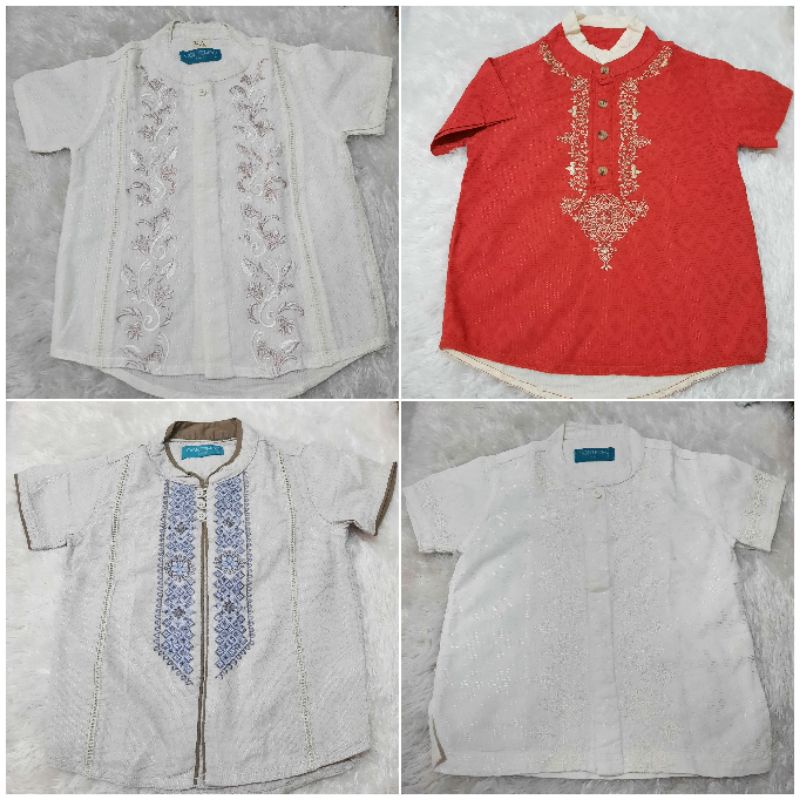 Preloved Contempo Kids Family Set 4 Tahun Full Bordir