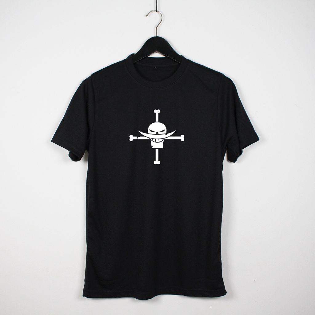 pakaian kaos distro shirohige-bahan katun-kaos distro unisex-pakaian pria terbaik