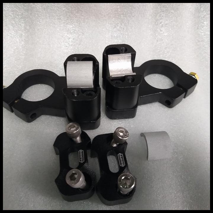 Raiser Plus Breket Stang Fatbar Ninja Rr Dan R15 V2 Diameter 33Mm