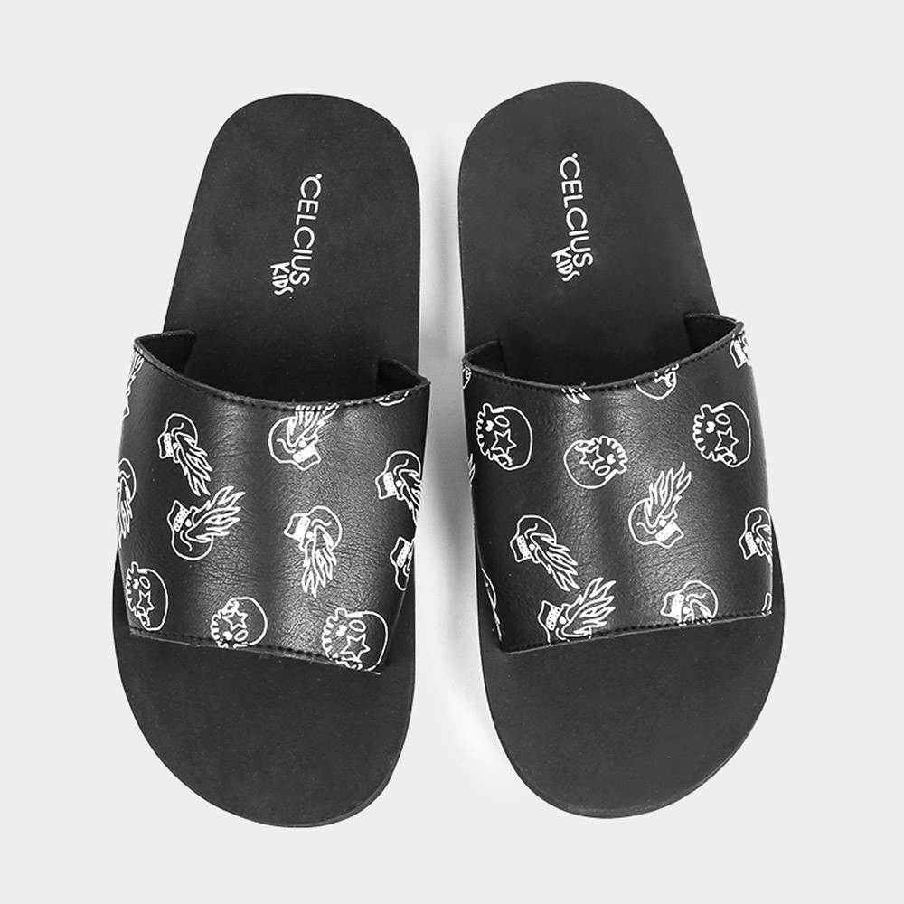 CELCIUS Kids Sandal Slide A07452K Hitam