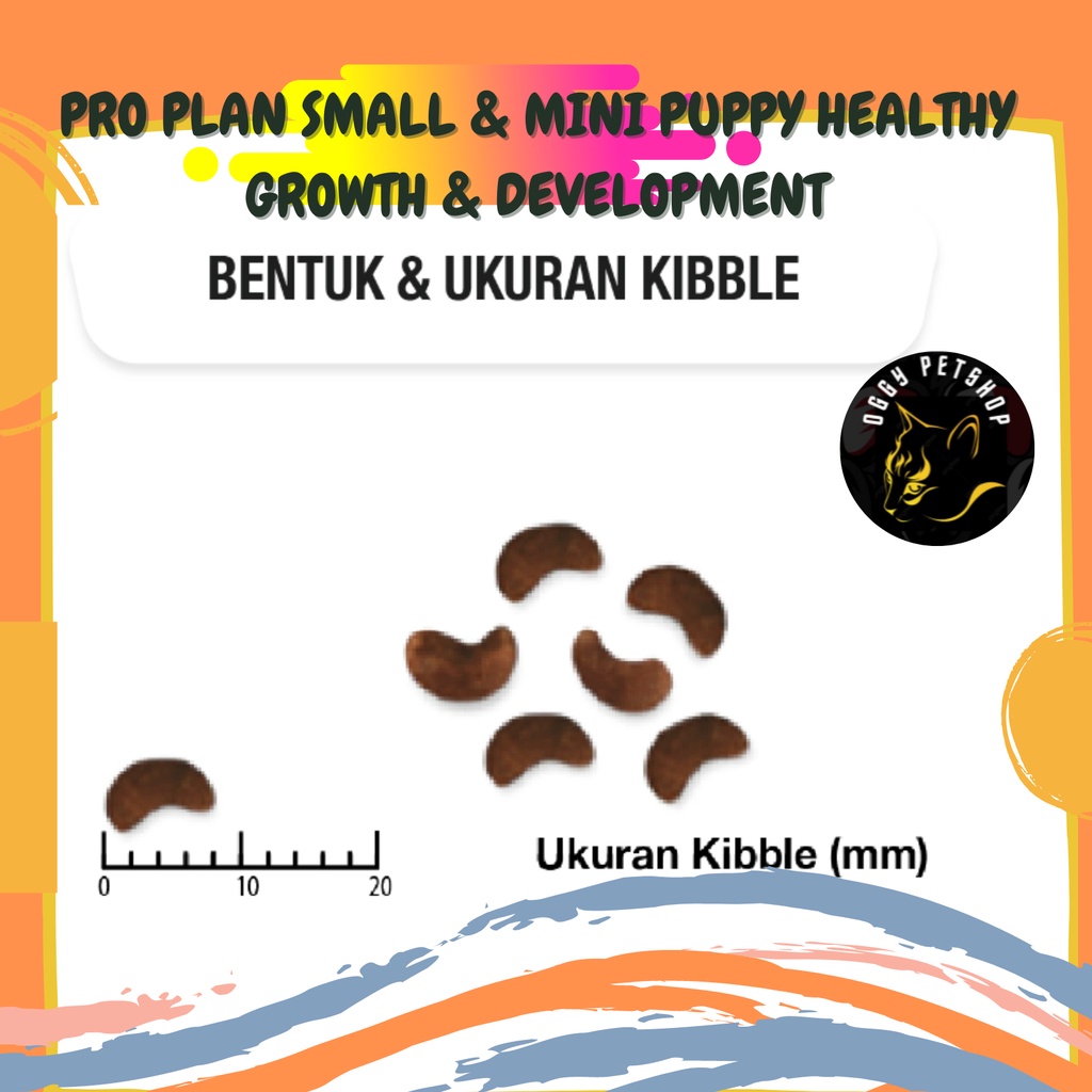 PRO PLAN PUPPY SMALL &amp; MINI HEALTHY GROWTH &amp; DEV PROPLAN Makanan Anjing Freshpack 2.5Kg