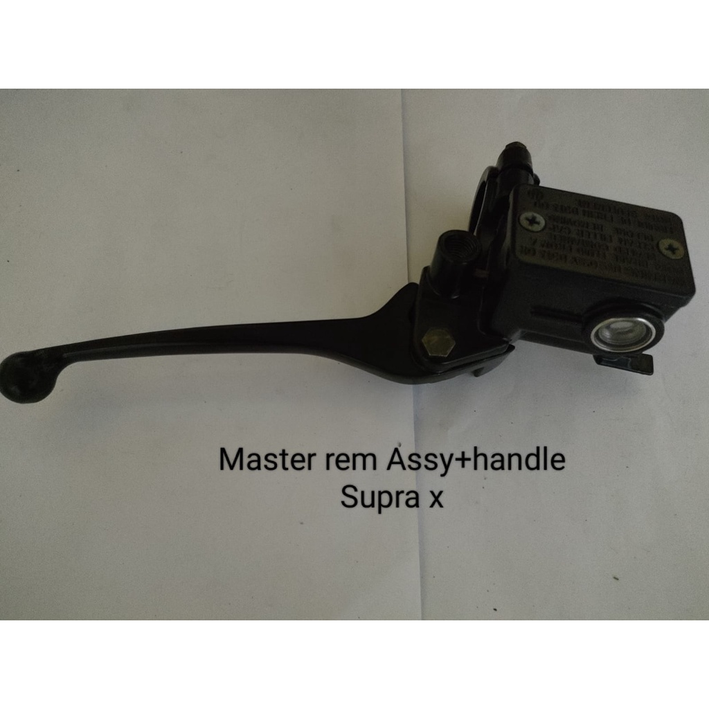 RUMAH MASTER REM ASSY + HANDLE SUPRA X