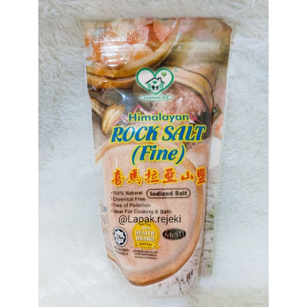 

Himalayan Rock Salt ( Fine ) / Garam Batu Import 500Gram