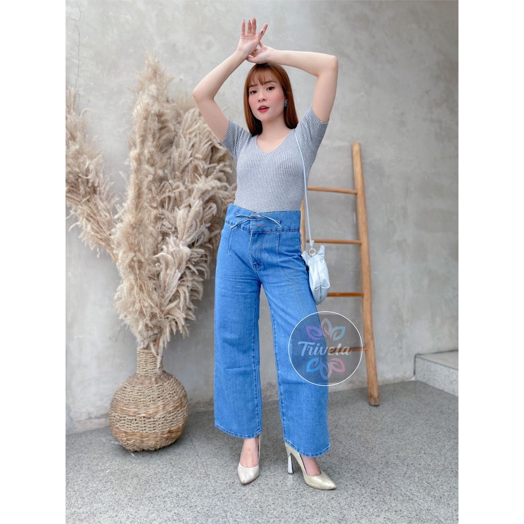 ALISHYA CULLOTES JEANS WANITA