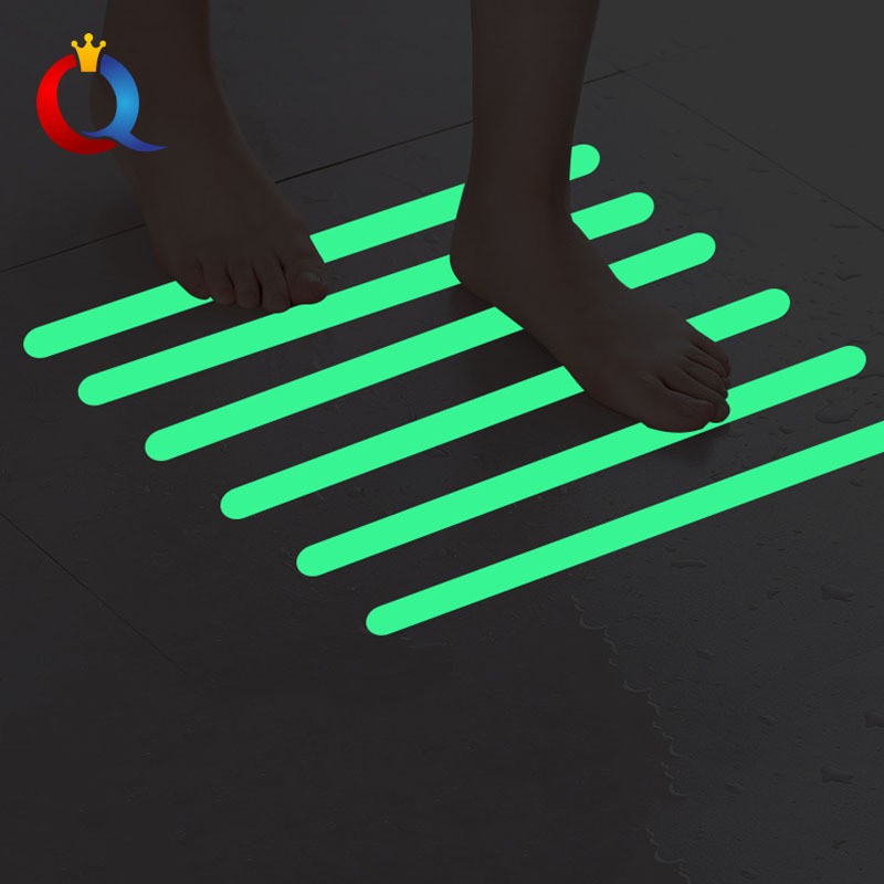 Anti Slip Tangga, Lantai,Glow In The Dark Stiker Safety Walk