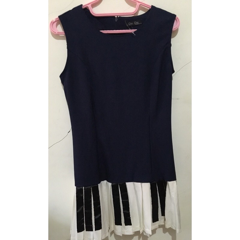 dress navy piano