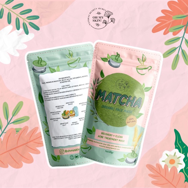 OHMYSKIN MATCHA MASK