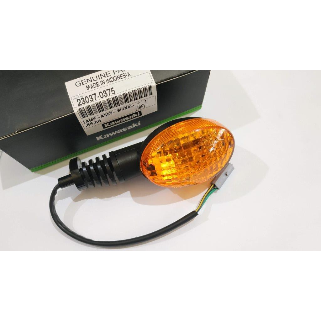 LAMPU SEIN SEN KLX 150 BELAKANG KANAN DEPAN KIRI ORIGINAL