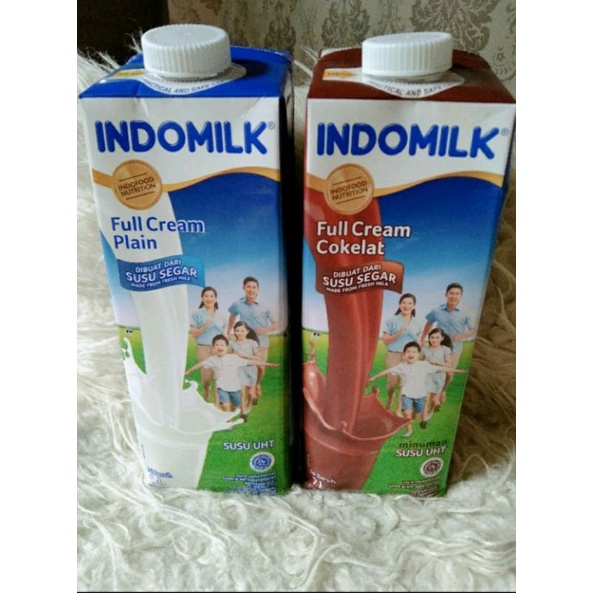 

Indomilk UHT 1 Liter/ Susu Cair Indomilk 1000ml