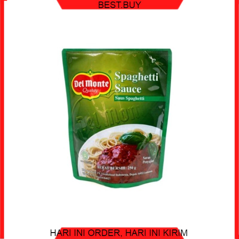 

Del monte saus spagetti 250gr