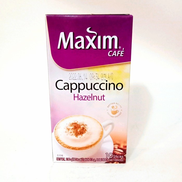 

MAXIM CAFE CAPPUCCINO HAZELNUT 130 GR