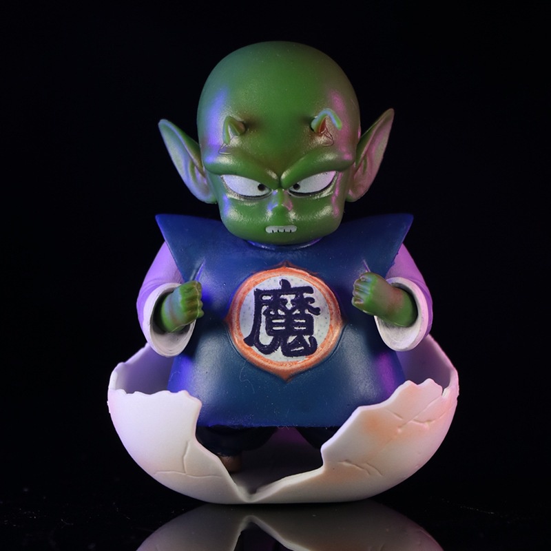 Action Figure Mini Bentuk Devil DRAGON BALL Q Mainan Action Figure Young Piccolo Baby Broken Egg Bahan PVC Untuk Hadiah