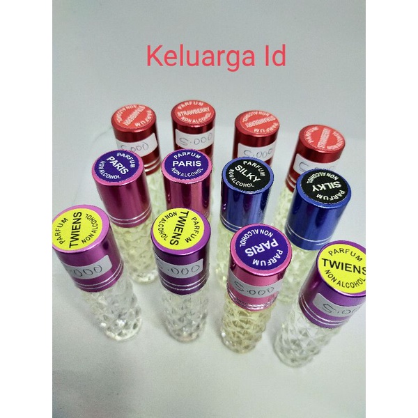 ❤️ Keluarga id ❤️ PARFUM ROLL ON BIBIT NON ALKOHOL 6 ML TERMURAH KUALITAS TERBAIK