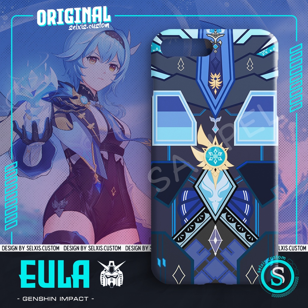 Phone Case Genshin Impact Eula Gundam