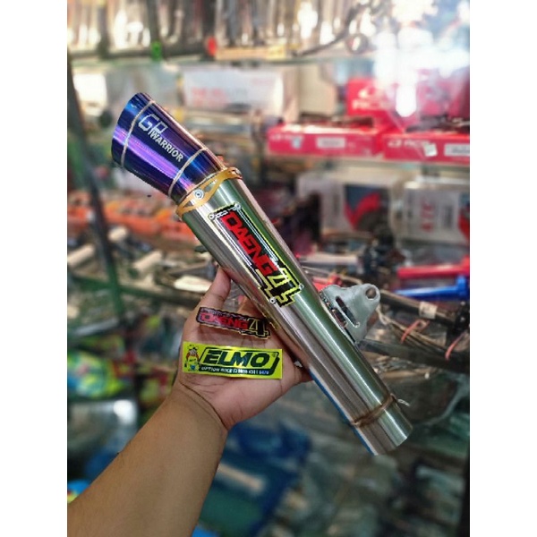 Canister only GP warrior daeng4 sai daeng4sai new bracket paten inlet 50-51mm