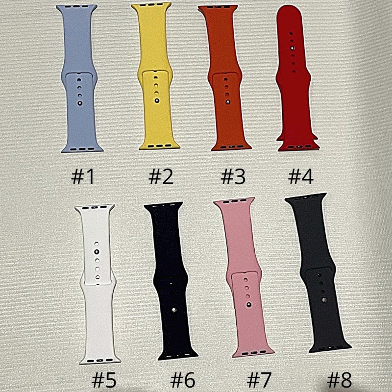 STRAP 28 WARNA UNTUK WATCH SERIES 38 40 42 44MM