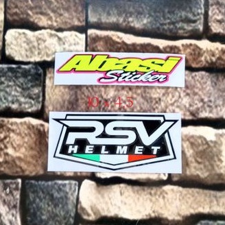 STICKER RSV HELMET