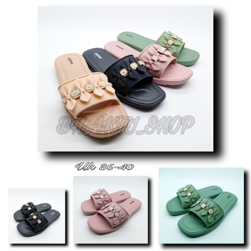 SANDAL SELOP WANITA GOSOME MOTIF JAM TERBARU / SANDAL SLIP ON GOSOME / SANDAL SELOP WANITA / SANDAL KOKOP WANITA / SANDAL CASUAL WANITA / SANDAL TRENDY WANITA / SANDAL SANTAI / SANDAL CANTIK / SANDAL RUMAH / SANDAL SELOP JELYY /SANDAL ANAK-ANAK / GOSOME