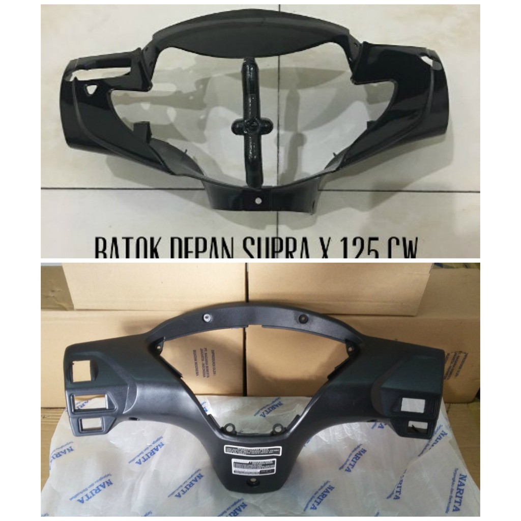 Narita  Batok Set Depan Belakang Supra X 125 Lama CW Cakram Hitam