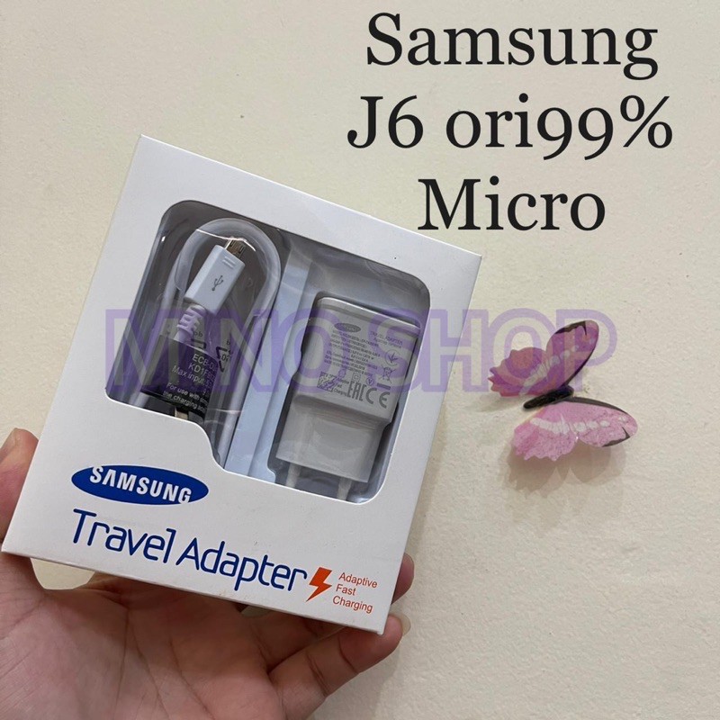 CHARGER - TC SAMSUNG MICRO USB J6 ORI 99