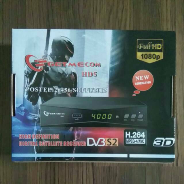 Resiver Parabola Getmecom Guoxin