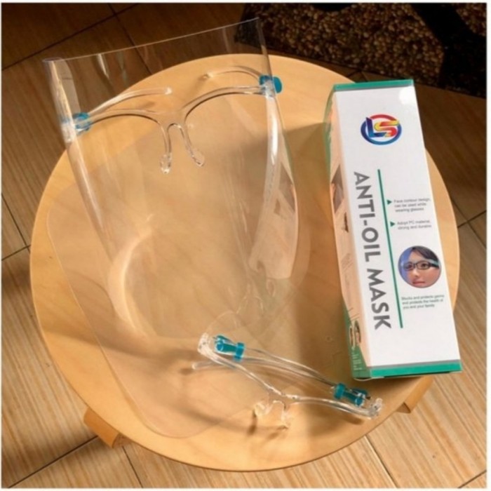 Face shield kacamata / face shield kacamata pelindung