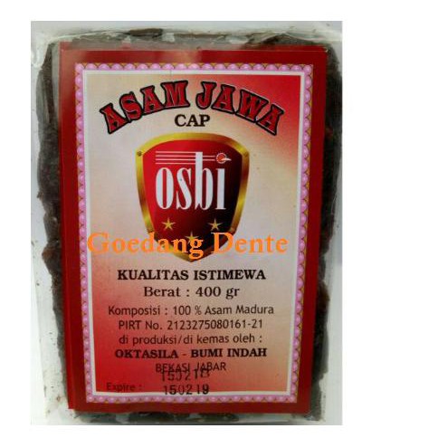 

Osbi Asam Jawa Istimewa 400Gr