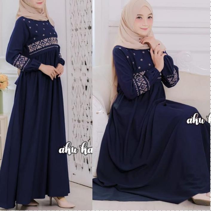 ❖IMPORT❖ READY DZIFA DRESS BORDIR AKU KARISSA WARNA BARU ORIGINAL BERLABEL termurah se indonesia