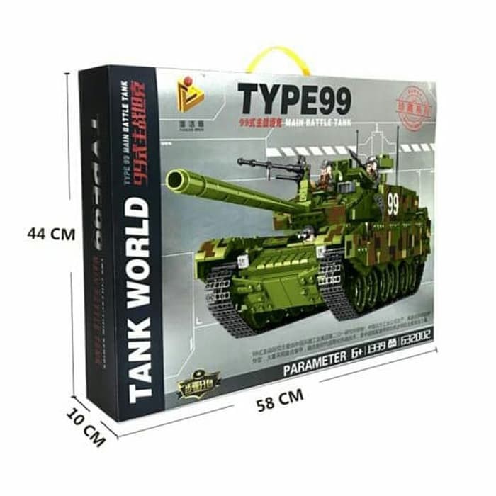 Brick Panlos 632002 Main Battle Tank Type 99