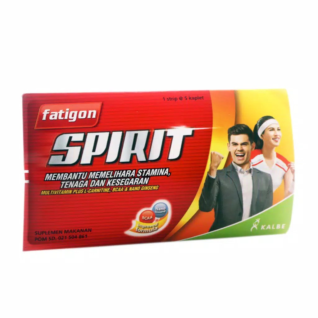 Fatigon spirit 1strip / 5 tablet