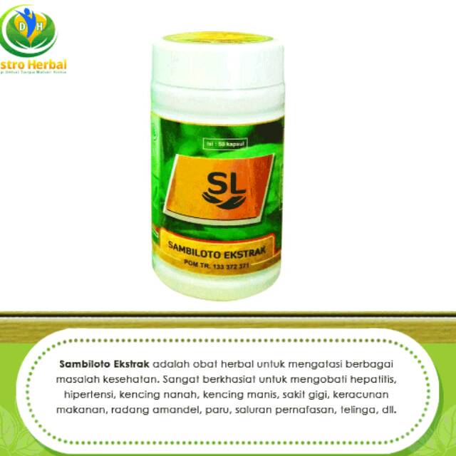 

Ekstrak Sambiloto Obat Herbal Segala Penyakit