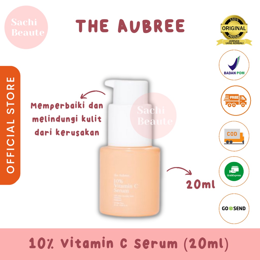 The Aubree 10% Vitamin C Serum 20 ml Original