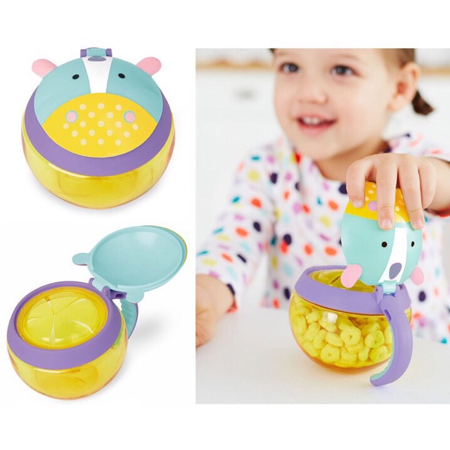 Skip Hop Zoo Snack Cup - Wadah Snack anti tumpah Skiphop