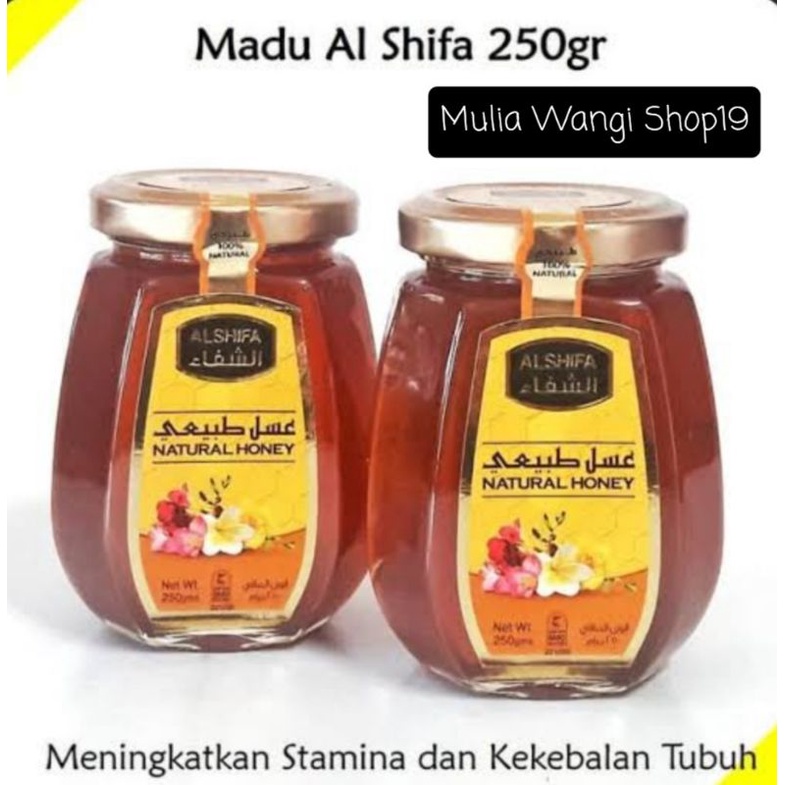 

MADU AL SHIFA 250 GR ORIGINAL I MADU ARAB