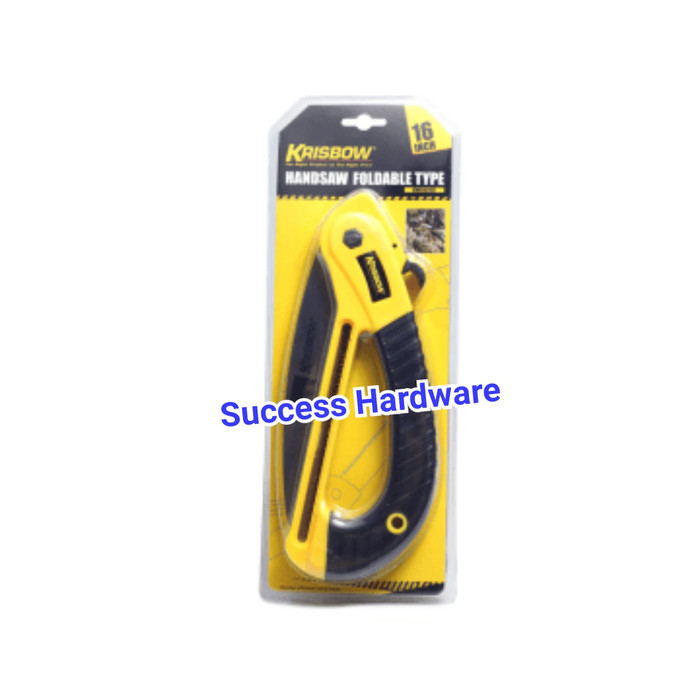 KRISBOW GERGAJI TANGAN LIPAT 16 INCI